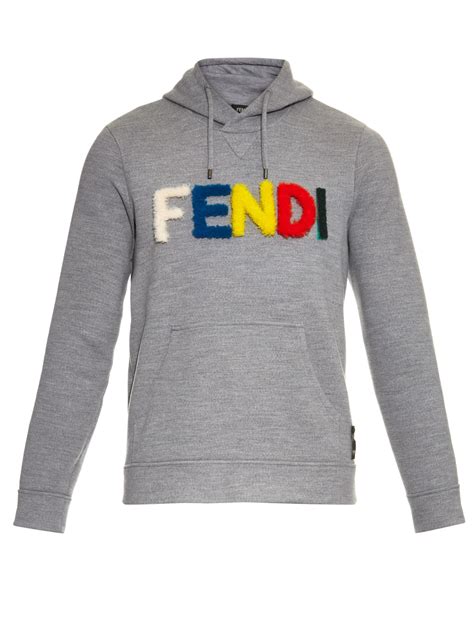 grey fendi sweater|fendi ready to wear sweatshirt.